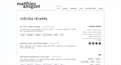 Desktop Screenshot of matthieuamiguet.ch